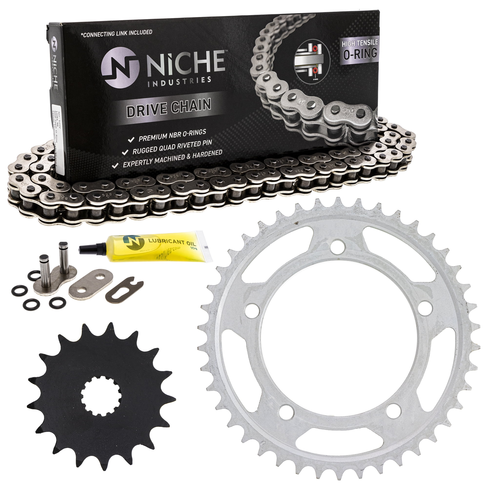 Motorcycle Parts Parts & Accessories ORing Drive Chain & Sprockets Kit