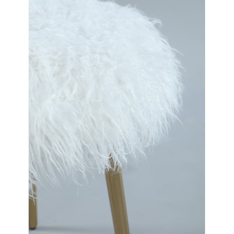 White feather online stool