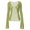 Green, variant on Vedolay Women's Sweaters Button-Up Cardigan Knitted Sweater with Pockets Green,L