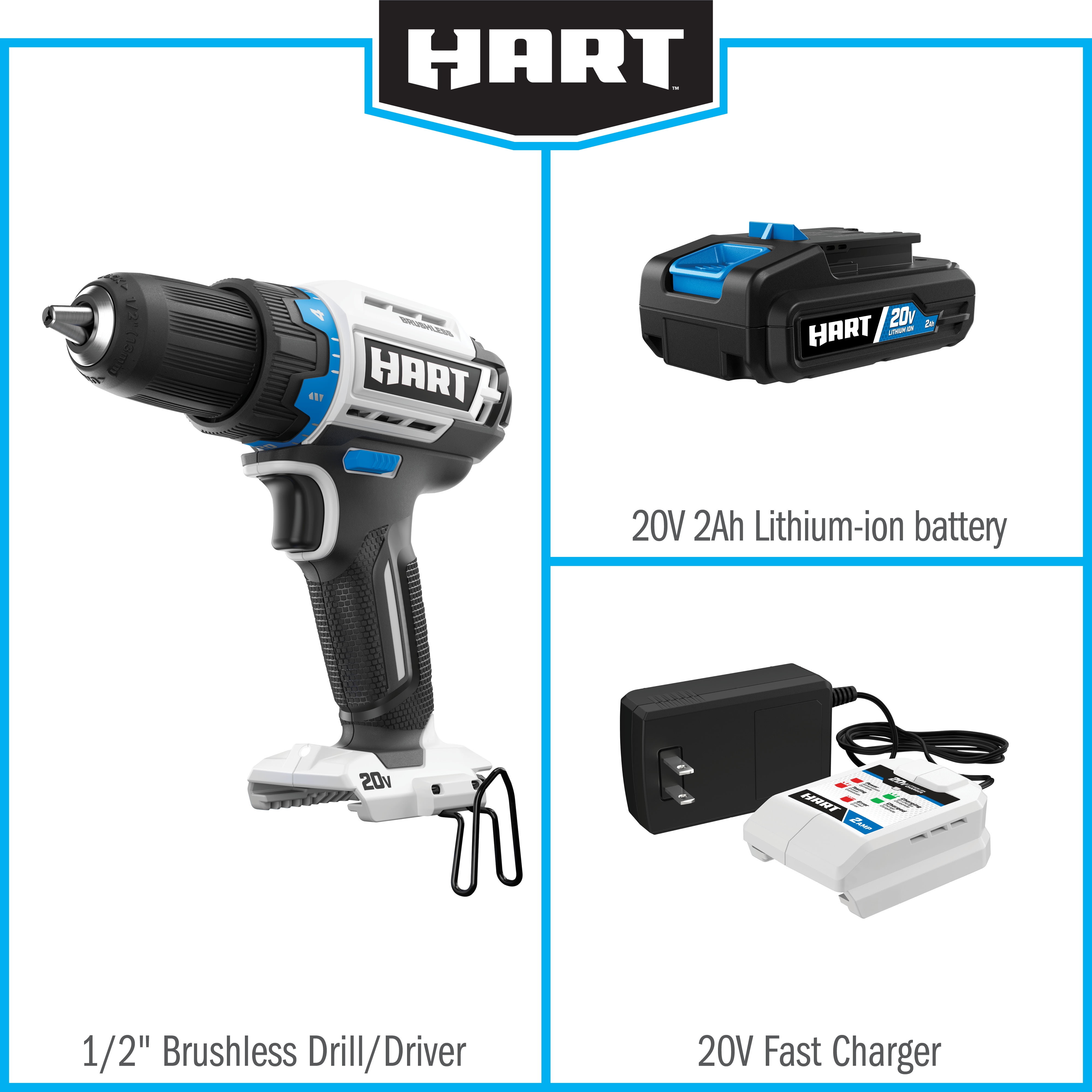 Hart brushless online drill review
