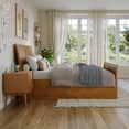 thumbnail image 3 of Portland Full Wood Bed with Matching Footboard & Trundle in Light Toffee, 3 of 13