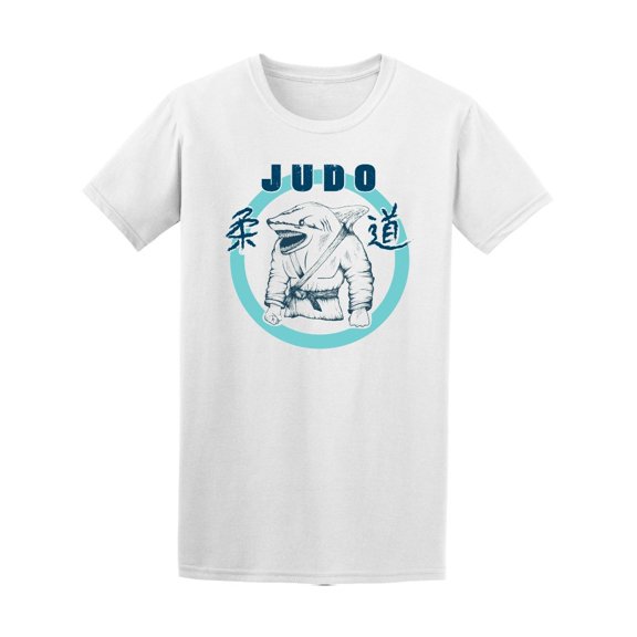 Shark Practicing Judo Tee Men's -Image by Shutterstock