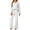 White, variant on Kixjoy Track Suits for Women Set Oversized Sweatshirts and Pants 2 Piece Long Sleeve Athletic Fashion Sweatsuits Plain Thermal Fall Outfits for Women, Light Blue M