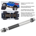 thumbnail image 3 of Eje de Transmisión RC Eje de Transmisión Central del Coche RC 65 a 78 Mm Eje de Transmisión Central de Aluminio de Acero de Alta Resistencia para Axial SCX24 1/24 ANGGREK Otros, 3 of 8