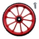 thumbnail image 3 of - Bicicleta plegable con rodamiento sellado para bicicleta, estante de carga trasera, color rojo Cola Rueda fácil de bicicleta plegable, 3 of 7