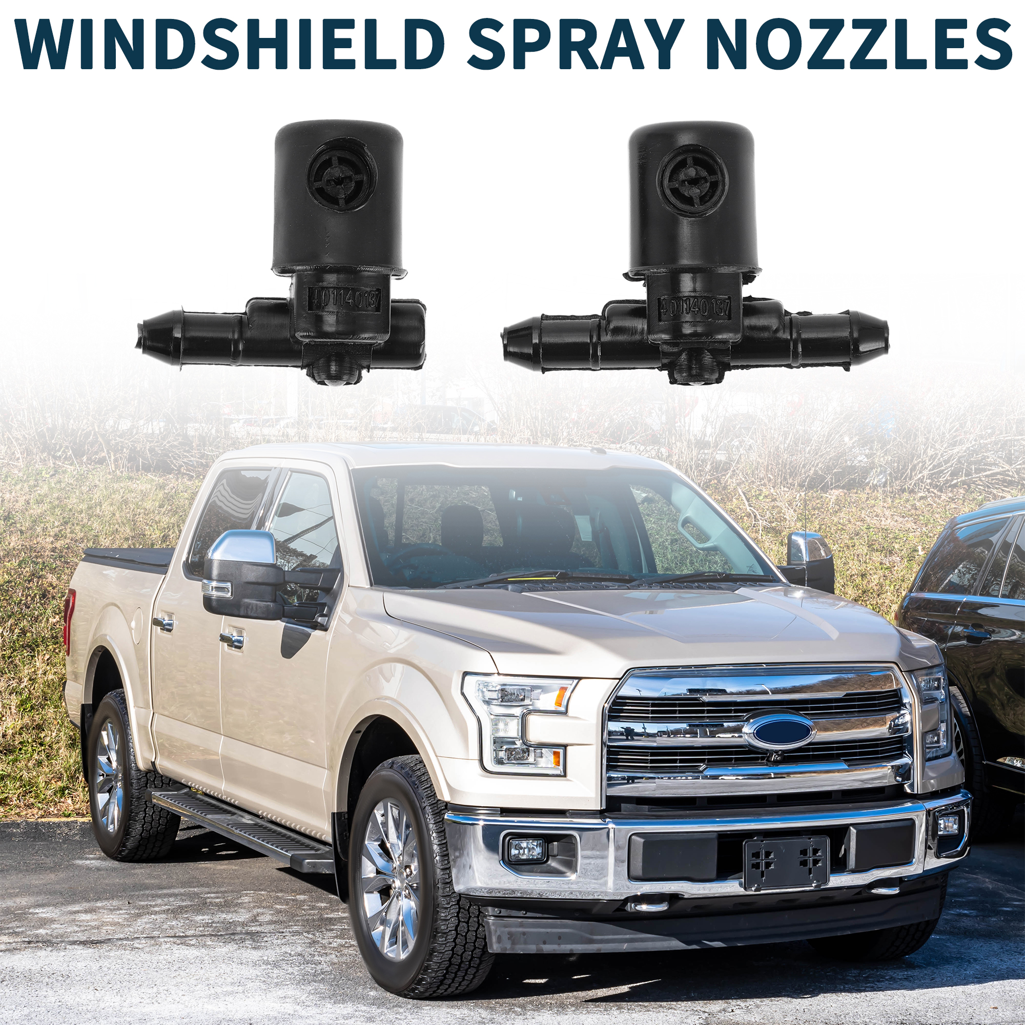 Unique Bargains Windshield Washer Nozzle for Vauxhall for Astra 1998-2012