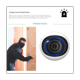 thumbnail image 2 of Sensor de presencia inteligente Zigbee, sensor de movimiento, conexión inteligente con sirena de luz y alarma para una vida inteligente en el hogar., 2 of 6