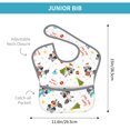 thumbnail image 4 of Easygdp happy new year Raccoon Bibs For Babies, Baby Bibs for Eating, Toddler Bibs, Waterproof Bibs, Feeding Bibs, for Toddlers, Boys, Girls, 4 of 8