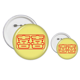 thumbnail image 1 of Boda celebrar chino desea palabras XI Insignia insignia botón diseño conjunto, 1 of 3