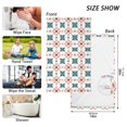 thumbnail image 6 of Yayeee 100% Cotton Hand Towels for Bathroom 16" x 28" Soft Absorbent Kitchen Towel, Flowers Geometric Pattern, 6 of 7