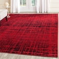 thumbnail image 2 of Safavieh Adirondack Collection ADR116F Red and Black Modern Abstract Area Rug (4' x 6'), 2 of 3