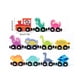 thumbnail image 5 of Juego de Tren de Madera, Bloques de Construcción Magnéticos, Tema de Dinosaurios, Juguete Educativo con Colores Brillantes, Fácil Montaje para Niños Pequeños, 5 of 9