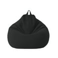 thumbnail image 1 of Faithtur Solid Color Lazy Sofa Cover, No Filler Bean Bag Covers with Handle, 1 of 7