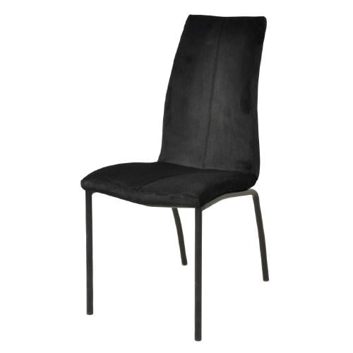 Silla de Comedor Kessa Muebles Mateo Negro