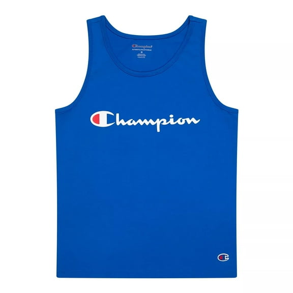 Champion Boys Sleeveless Classic Script Tank Top Shirt / Tee