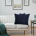 thumbnail image 3 of 18x18 Inch Corduroy Throw Pillow Covers Decorative Cushion Cases Soft Textured Farmhouse Boho Pillow Shams for Sofa Couch Living Room Bedroom Home Decor Modern Nordic Style, 3 of 4