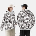 thumbnail image 6 of Fotbe Beach Men's Women's UPF 50+ Sun Protection Jacket Hooded Cooling Shirt with Pockets Hiking Outdoor Performance-3X-Large, 6 of 9