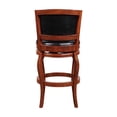 thumbnail image 5 of Boraam Harris 29" High Back Swivel Bar Stool - Cherry, 5 of 6