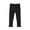 Black, variant on Timegard Baby Winter Clothes Toddler Fleece Thick Leggings for Girls Comfy Slim Trousers Solid Color