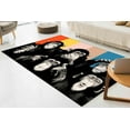 thumbnail image 4 of Trendy Rug, Animal Rug, Monkeys Painting Rugs, Non-Slip Carpet Rugs, Abstract Monkey Wise Monkeys Rugs, Bridesmaid Gift Rugs, Boy Room Decor, 3.3'x9.2' - 100x280 cm, 4 of 8