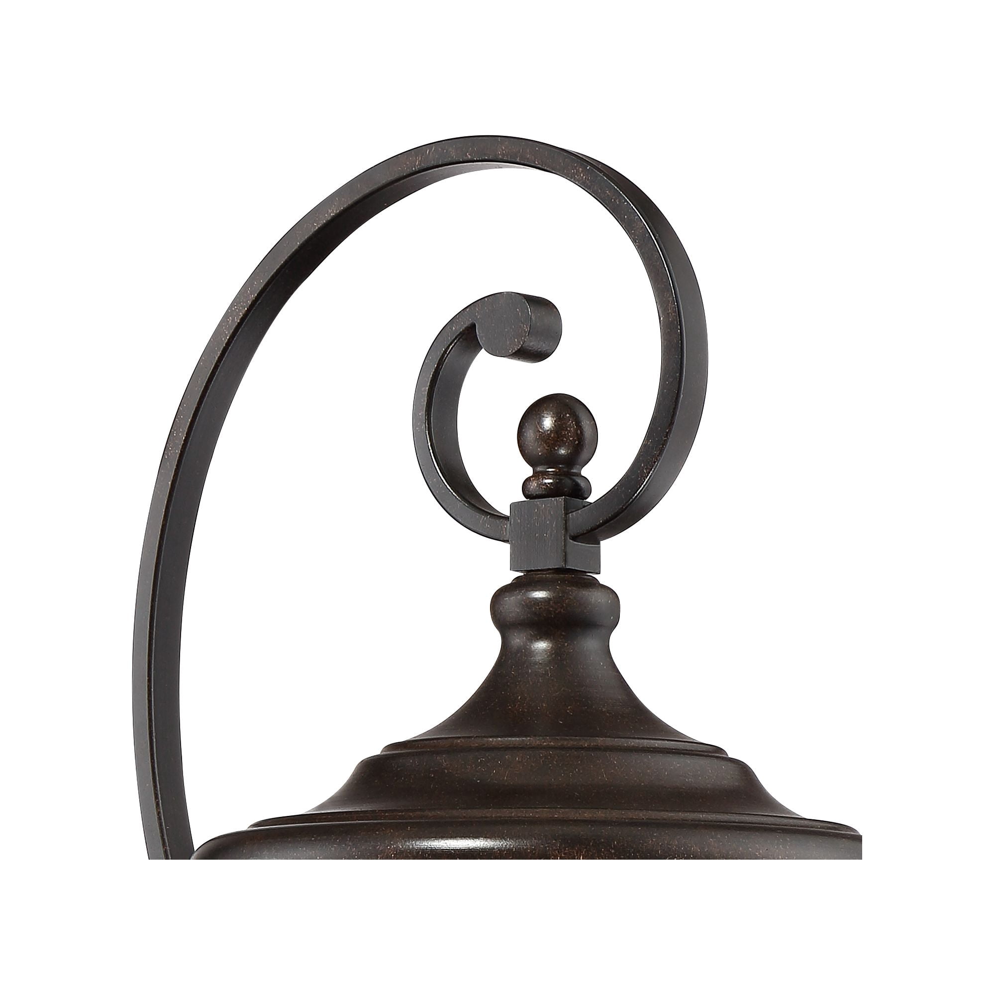 Franklin Iron Works Carriage Vintage Outdoor Wall Light Fixture Bronze LED 22" Clear Seedy Glass for Post Exterior Barn Deck House Porch Yard Patio
