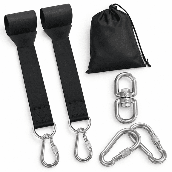 Tree Swing Straps Hanging Kit - 3ft/8ft/15ft/20ft/30ft Strong & Durable Holds Up To 5000lbs Adjustable Fit For All Swings Hammock