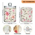 thumbnail image 4 of Ckdifva Little Flowers Floral Storage Jar with Lid Acrylic Organization Storage Containers Set of 4, 4 of 7