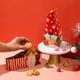 thumbnail image 4 of Caja de dulces con forma de Papá Noel y galletas de chocolate, caja de hierro forjado para galletas, regalo de Navidad portátil, estructura de metal duradera, almacenamiento de golosinas, 4 of 6