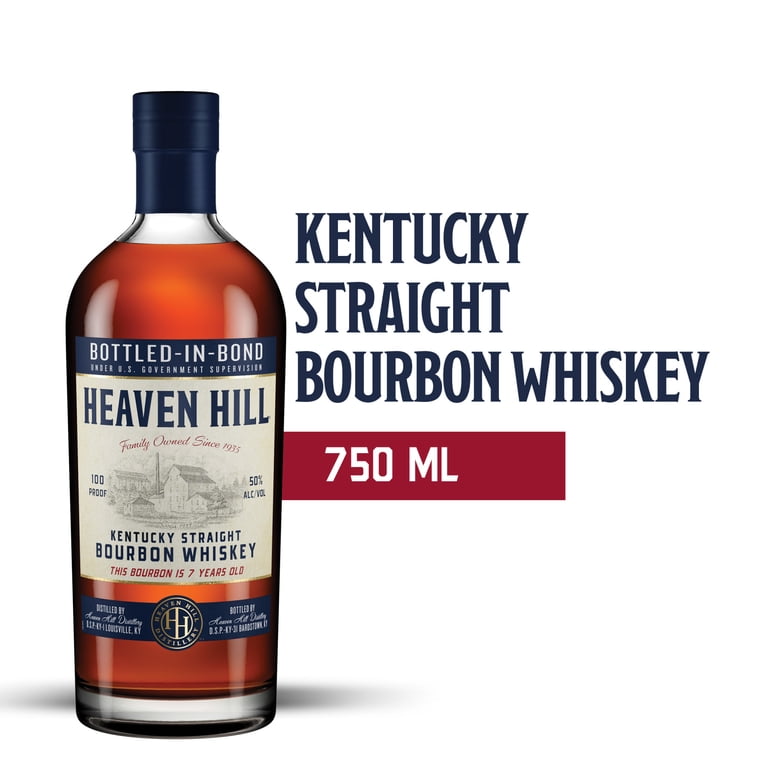 Heaven Hill Bottled in Bond 7 Year 750ml - Walmart.com
