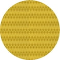 thumbnail image 1 of Ahgly Company Indoor Round Patterned Gold Yellow Area Rugs, 4' Round, 1 of 6