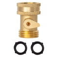 thumbnail image 2 of YAOMOBB Hose Connector Ensure Leak free Water Connections with Wear Resistant Brass Threaded Connector, 2 of 5