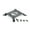 14-Black, variant on 12cm 14cm Water Cooling Radiator Support Holder Water Drainage Reservoir Bracket Fan Holder Mount Stand