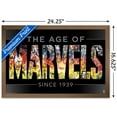 thumbnail image 3 of Marvel Comics - Marvel 80th Anniversary - Age of Marvels Wall Poster, 14.725" x 22.375", Framed, 3 of 3