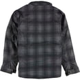 thumbnail image 2 of Parka de lona a cuadros Free Country para hombre color negro XX-Large, 2 of 3