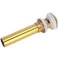 thumbnail image 3 of Oubit Drain Filter,Gold Sink Drain without Bathroom Basin Drain Basin Drain Stopper Dependable Performance, 3 of 9