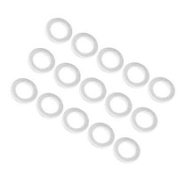 15pcs Engine Oil Crush Washers Drain Plug Gaskets 14x22x2mm 0.55''x0.87''x0.08'' for Auto Car