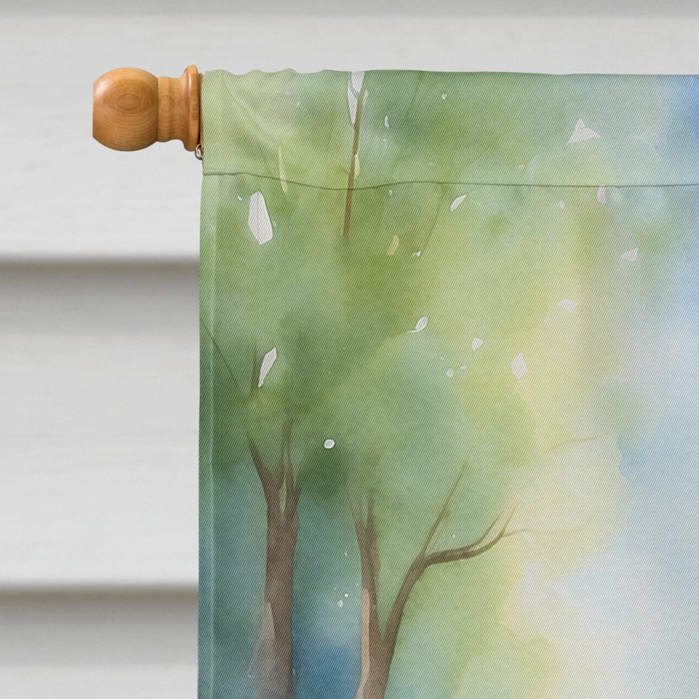 Belgian Malinois Spring Garden House Flag 28 in x 40 in
