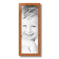 thumbnail image 2 of ArtToFrames 6" x 16" Honey Picture Frame, 6x16 inch Brown Wood Poster Frame (WOM-4214),  Pack, 2 of 8