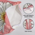 thumbnail image 5 of Spring Daisy Pillow Covers 16x16 Set of 2 Cute Floral Pink Summer Outdoor Decorative Throw Pillows Farmhouse Flower Pillowcases Linen Cushion Case Decor for Home Sofa Couch Bed, 5 of 7