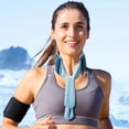 thumbnail image 4 of Yvsxxv Cooling Bandana, Water Absorbent Neck Wrap, Unisex Summer Outdoor Accessory, Blue, 1 Pc, 4 of 7