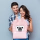 thumbnail image 5 of Capa de alpaca rosa de invierno con orejas de franela de algodón compuesto de vellón cálido bata de baño con capucha manta, 5 of 6
