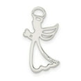thumbnail image 3 of Sterling Silver & Rose Tone Polished Angel Pendant QC9506, 3 of 4
