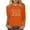 Orange, variant on successthop Womens Christian Shirt Casual 3/4 Sleeve Clothes Oversized Crewneck Pullover Tops Letter Stylish Tee Shirts