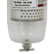 Fill-Rite F1810PC1 1 Inch 18 GPM 10 Micron Hydrosorb Fuel Filter with Drain