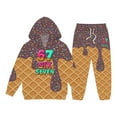 thumbnail image 3 of Piomll Sweatshirt And Sweatpants Set Boys 67 Ice Print 2Pcs Drip Baseball 101 Fall Sweat Sets, 3 of 6