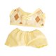 thumbnail image 4 of Ropa de peluche para muñecas Hugo 2 piezas accesorios para muñecas suaves pantalones cortos amarillos, 4 of 9