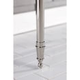 thumbnail image 4 of Kingston Brass KVPB37227W8PN Edwardian 37" Ceramic Console Sink with Brass Legs (8-Inch, 3-Hole), White/Polished Nickel, 4 of 8