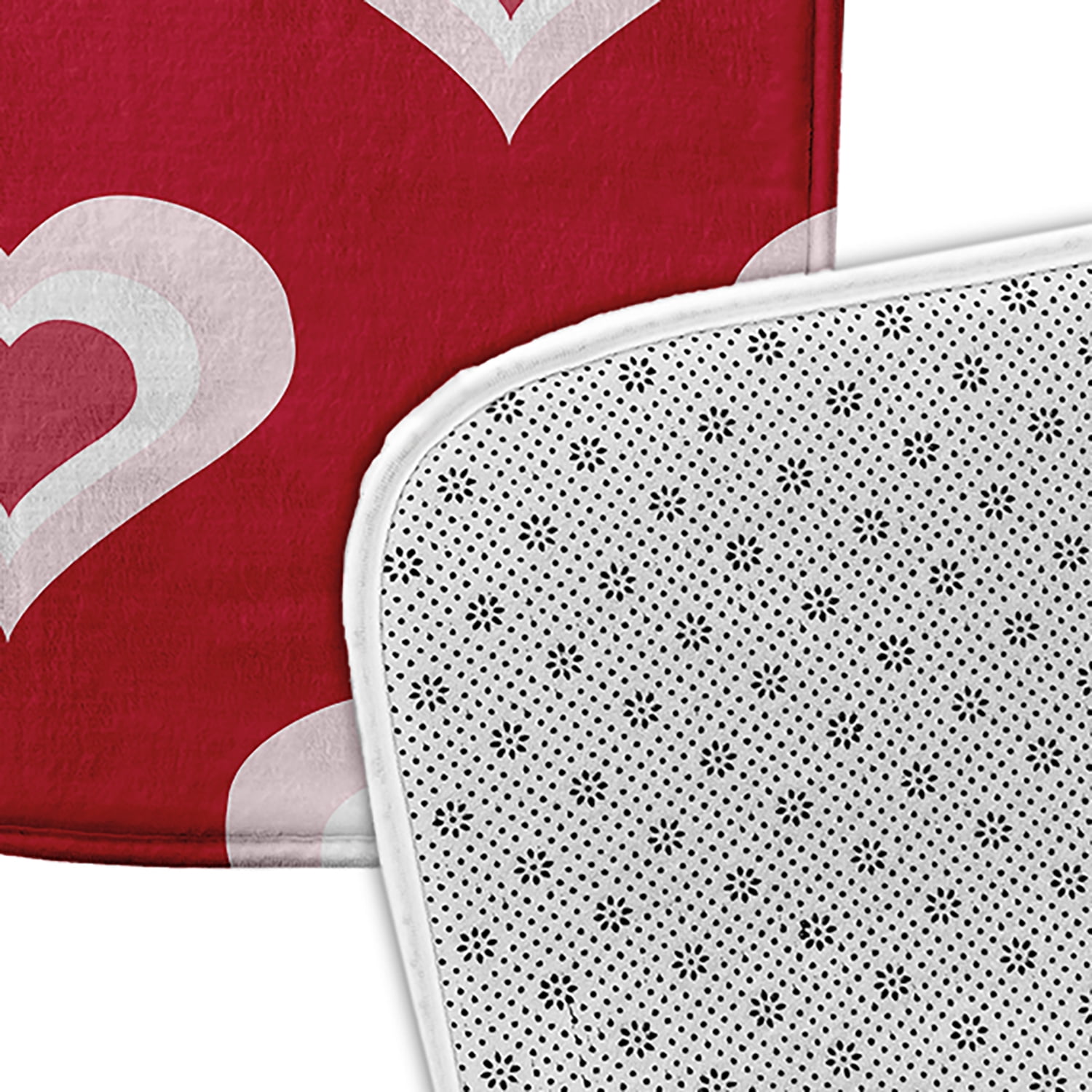 Simply Daisy Burnin' Love Pet Feeding Mat for Dogs and Cats