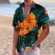 thumbnail image 2 of Hawaiian Shirt For Men, Men's Vintage Button Down Bowling Shirts Short Sleeve Summer Beach Shirt3XL, 2 of 5