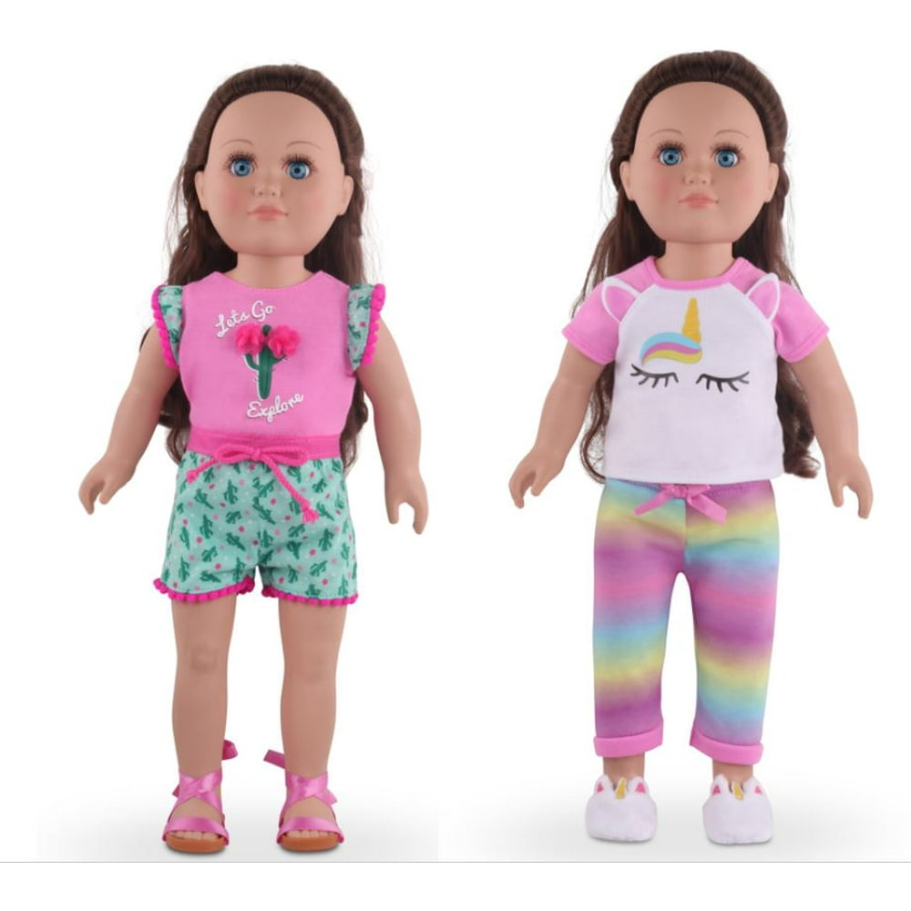 My Life As Doll 2 Pack Fashion Bundle, includes Let's Go Explore ...